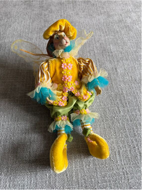 vintage rare Wayne Kleski Rabbit Fairy figurine